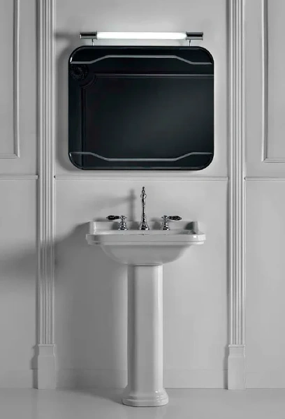 Раковина Kerasan Waldorf 4140 с пьедесталом фото в интернет-магазине «Wasser-Haus.ru»