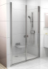 Душевая дверь в нишу Ravak CSDL2-100 Transparent, профиль блестящий фото в интернет-магазине «Wasser-Haus.ru»