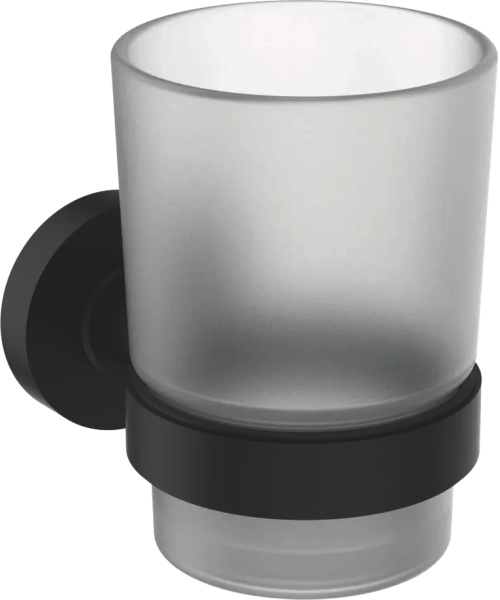 Набор Ideal Standard IOM I1002XG Стакан + Мыльница + Крючок 2 шт., silk black фото в интернет-магазине «Wasser-Haus.ru»