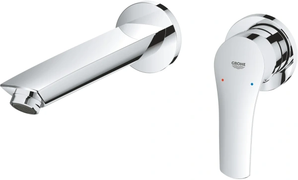 Смеситель для раковины Grohe Eurosmart 29338003 С ВНУТРЕННЕЙ ЧАСТЬЮ фото в интернет-магазине «Wasser-Haus.ru»
