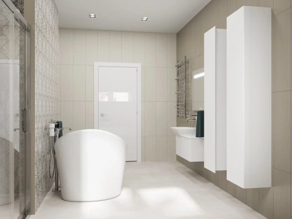 Шкаф-пенал Laufen Ino 4.2545.2.030.170.1 R, белый матовый фото в интернет-магазине «Wasser-Haus.ru»