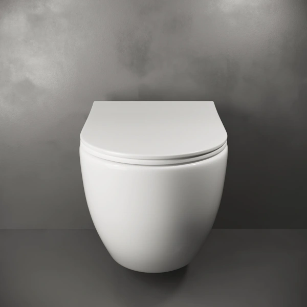 Комплект Унитаз подвесной Ceramicanova Mia Rimless CN1805 + Инсталляция TECE Base 9400413 4 в 1 с кнопкой смыва фото в интернет-магазине «Wasser-Haus.ru»