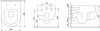 Унитаз подвесной Damixa Sirius DX86C1700SC с микролифтом фото в интернет-магазине «Wasser-Haus.ru»