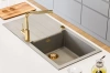 Смеситель для кухни Alveus Zeos 1136501 золото фото в интернет-магазине «Wasser-Haus.ru»
