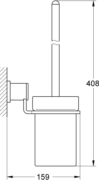 Ершик Grohe Allure 40340000 фото в интернет-магазине «Wasser-Haus.ru»