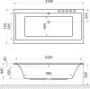 Акриловая ванна Excellent Pryzmat WAEX.PRY15.ULTRA 150x75 фото в интернет-магазине «Wasser-Haus.ru»