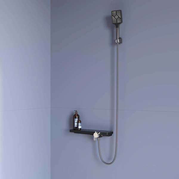 Смеситель для душа RGW Shower Panels SP-40Gr серый фото в интернет-магазине «Wasser-Haus.ru»