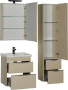Мебель для ванной Aquanet Эвора 60 сливочная фото в интернет-магазине «Wasser-Haus.ru»