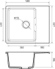 Мойка кухонная GranFest Urban 658L белая фото в интернет-магазине «Wasser-Haus.ru»