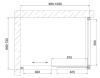 Душевой уголок Vegas Glass ZP+ZPV 100*70 08 02 профиль глянцевый хром, стекло шиншилла фото в интернет-магазине «Wasser-Haus.ru»