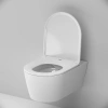 Унитаз подвесной AM.PM Func C8F1701SC безободковый, с микролифтом фото в интернет-магазине «Wasser-Haus.ru»