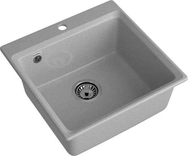 Мойка кухонная GranFest Level LV-510 серая фото в интернет-магазине «Wasser-Haus.ru»