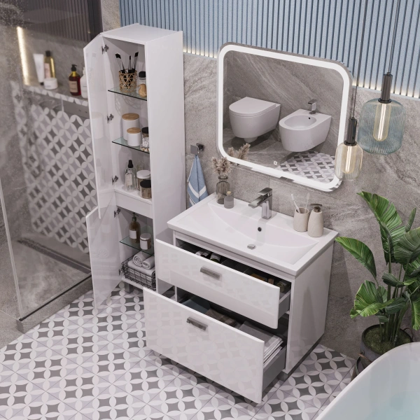 Тумба с раковиной SanStar Gretta 70 фото в интернет-магазине «Wasser-Haus.ru»