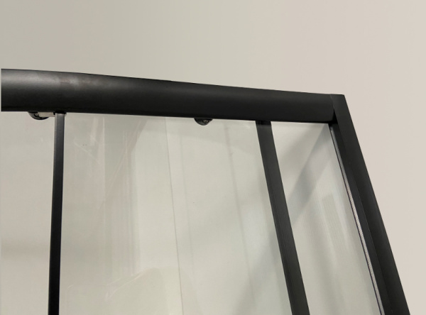 Душевой уголок Niagara Eco NG-003-14 black мозаика, с поддоном фото в интернет-магазине «Wasser-Haus.ru»