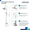 Душевая стойка Milardo Stripe STRSB1FM06 фото в интернет-магазине «Wasser-Haus.ru»