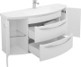 Мебель для ванной De Aqua Лонг 140 белая фото в интернет-магазине «Wasser-Haus.ru»