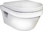 Комплект  Унитаз подвесной Gustavsberg Hygienic Flush WWC 5G84HR01 безободковый + Система инсталляции для унитазов Geberit Duofix Delta 458.124.21.1 3 фото в интернет-магазине «Wasser-Haus.ru»