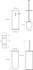 Ершик Bemeta White 102313064 фото в интернет-магазине «Wasser-Haus.ru»