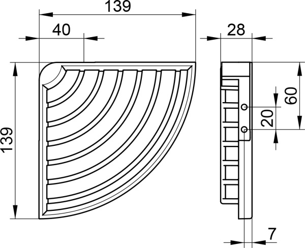 Полка Keuco Universal 24943 01 фото в интернет-магазине «Wasser-Haus.ru»