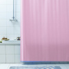 Штора для ванной Bacchetta 180х200 Rigone розовая фото в интернет-магазине «Wasser-Haus.ru»