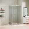 Душевой уголок Kubele DE018RBG-CLN-MT-110х85х200 фото в интернет-магазине «Wasser-Haus.ru»