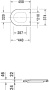 Комплект  Унитаз подвесной Duravit ME by Starck 2529090000 + Система инсталляции для унитазов TECE Base NEW с кнопкой смыва фото в интернет-магазине «Wasser-Haus.ru»