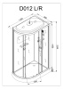 Душевая кабина AvaCan D012S R с электрикой фото в интернет-магазине «Wasser-Haus.ru»