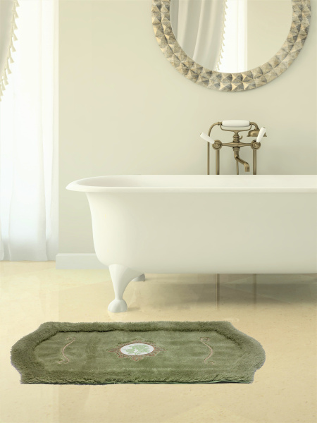 Коврик Bath Plus Royal зеленый фото в интернет-магазине «Wasser-Haus.ru»