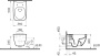 Комплект Унитаз подвесной Vitra Shift 7742B003-0075 с крышкой 91-083-009 + система инсталляции 800-2016 кнопка смыва хром фото в интернет-магазине «Wasser-Haus.ru»