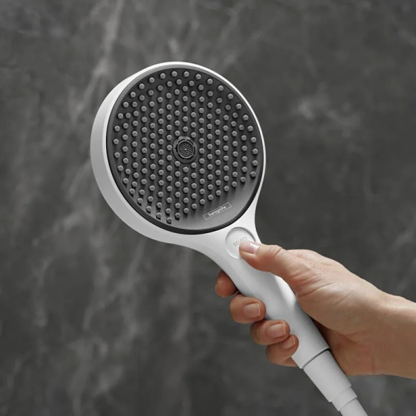 Душевой гарнитур Hansgrohe Rainfinity 26851700 матовый белый фото в интернет-магазине «Wasser-Haus.ru»
