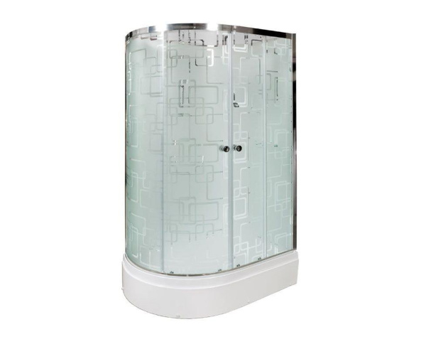 Душевая кабина DTO Em EM2712 L/R N 120 x 80 см, без крыши фото в интернет-магазине «Wasser-Haus.ru»