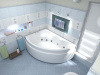 Акриловая ванна Bas Лагуна Вн БасВГ20 170x120 L с г/м фото в интернет-магазине «Wasser-Haus.ru»
