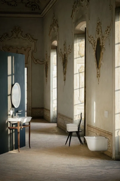 Раковина Laufen The New Classic 8.1385.8.000.104.1 120 см фото в интернет-магазине «Wasser-Haus.ru»