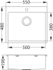 Мойка кухонная Alveus Quarto 10 1124382 фото в интернет-магазине «Wasser-Haus.ru»