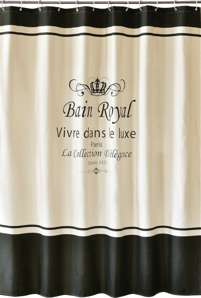 Штора для ванной Carnation Home Fashions Bain Royal 240х200 фото в интернет-магазине «Wasser-Haus.ru»