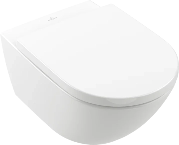 Комплект Унитаз подвесной Villeroy & Boch Subway 3.0 4670TS01 alpin, сиденье с микролифтом + Инсталляция TECE Base 9400413 4 в 1 с кнопкой смыва фото в интернет-магазине «Wasser-Haus.ru»