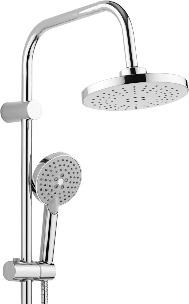 Душевой комплект Смеситель Orange Berni M09-100cr хром + Стойка O-Shower O-Shower OW02 фото в интернет-магазине «Wasser-Haus.ru»