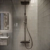 Душевая стойка Teska Mira DK2981 черный фото в интернет-магазине «Wasser-Haus.ru»