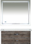Мебель для ванной Misty Норд 105 подвесная, белая, сосна пасаден фото в интернет-магазине «Wasser-Haus.ru»