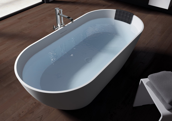 Ванна из искусственного камня Riho Bilbao BS1200500000000 150x75 фото в интернет-магазине «Wasser-Haus.ru»