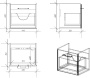 Мебель для ванной Alvaro Banos Valencia Mini 50 фото в интернет-магазине «Wasser-Haus.ru»