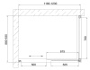 Душевой уголок Vegas Glass ZP+ZPV 120*90 08 01 профиль глянцевый хром, стекло прозрачное фото в интернет-магазине «Wasser-Haus.ru»