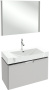 Мебель для ванной Jacob Delafon Reve 80 белый лак, 1 ящик фото в интернет-магазине «Wasser-Haus.ru»