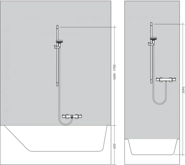 Душевой гарнитур Hansgrohe Crometta 100 26652400 фото в интернет-магазине «Wasser-Haus.ru»