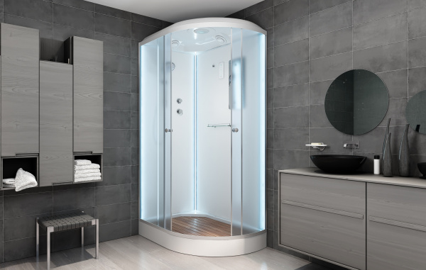 Душевая кабина AvaCan D012S LED L фото в интернет-магазине «Wasser-Haus.ru»
