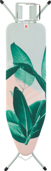 Гладильная доска Brabantia B 118302 124х38 тропические листья фото в интернет-магазине «Wasser-Haus.ru»