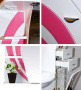 Мебель для ванной Misty Каролина 60 3 ящика L розовое стекло фото в интернет-магазине «Wasser-Haus.ru»