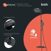 Душевая стойка IDDIS SpaHome SPHBLTKi06, черный матовый фото в интернет-магазине «Wasser-Haus.ru»