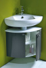 Мебель для ванной Jacob Delafon Odeon Up серый антрацит, угловая фото в интернет-магазине «Wasser-Haus.ru»
