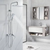 Душевая стойка Shevanik S4136, хром фото в интернет-магазине «Wasser-Haus.ru»